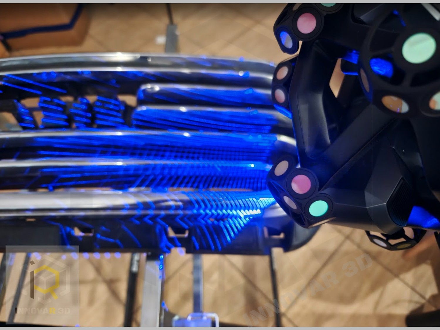 Laserowa skanowanie części motoryzacyjnych