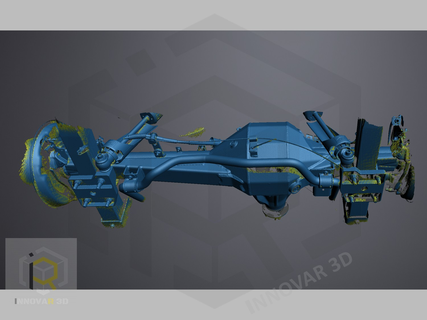 skan 3D zawieszenia INNOVAR